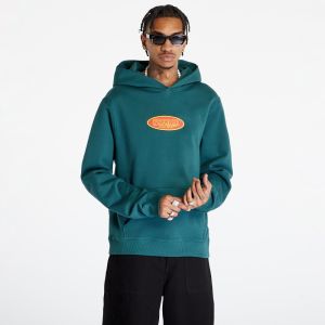 PREACH Relaxed Oval Logo Hoody University Green