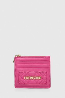 Peňaženka Love Moschino dámsky, ružová farba