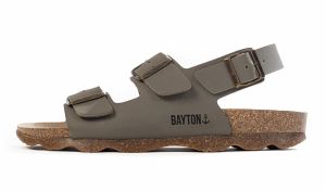 Bayton Sandále  brokátová / čierna