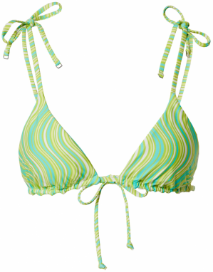 Seafolly Bikinový top  zelená / limetová / mätová