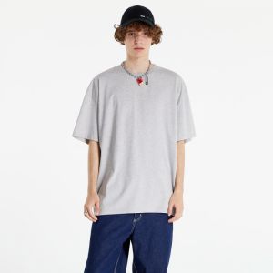 PREACH Lined Logo T-Shirt Grey