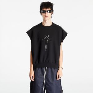 Rick Owens Sl Jumbo Tatlin Sweat Vest Black/ Pearl