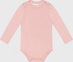 Detské dojčenské body s dlhým rukávom Baby ružové