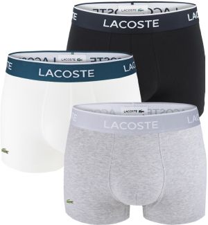 LACOSTE - Lacoste ultra comfortable stretch cotton black, white, gray boxerky
