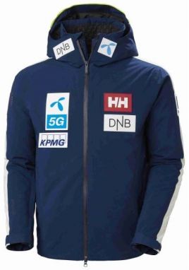 Helly Hansen WORLD CUP INSULATED Pánska zateplená lyžiarska bunda, modrá, veľkosť