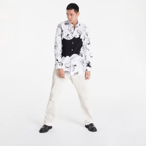 Comme des Garçons Shirt x Christian Marclay Printed Shirt White