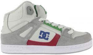 Módne tenisky DC Shoes  Pure high-top ADBS100242 GREY/GREY/GREEN (XSSG)