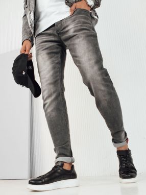 Men's Light Grey Dstreet Denim Trousers