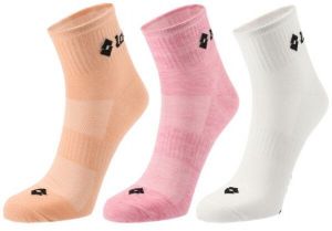 Lotto SPORT SOCK 3 PK Dámske ponožky, oranžová, veľkosť