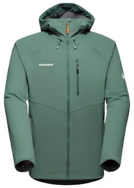 MAMMUT Outdoorová bunda 'Ultimate Comfort'  svetlozelená / čierna