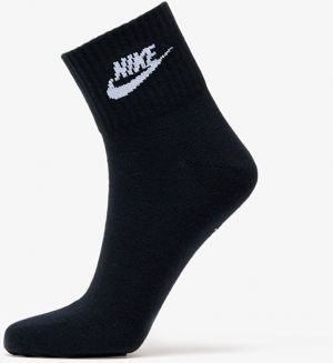 Nike Sportswear Everyday Essential Ankle Socks 3-Pack Black/ White