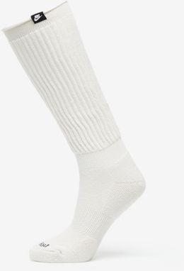 Nike Everyday Plus Slouchy Crew Socks Light Bone/ Black