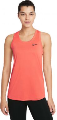 Nike DF LEG RACEBACK TANK W Dámsky športový top, lososová, veľkosť