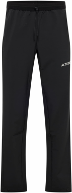 ADIDAS TERREX Športové nohavice 'Terrex Liteflex Hiking Bottoms'  čierna / biela