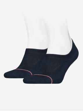 Sada dvoch párov pánskych ponožiek v tmavomodrej farbe Tommy Hilfiger Underwear