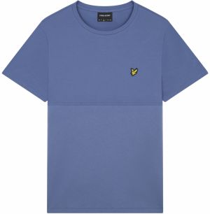 Lyle & Scott Tričko  modrosivá / zlatá žltá