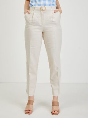 Beige women's trousers ORSAY - Ladies