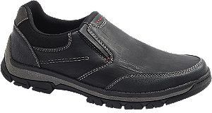 Čierne slip-on poltopánky Memphis One