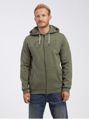 Khaki Mens Hoodie Picture - Men