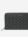 Calvin Klein čierne peňaženka Ck Must Large Ziparound Mono galéria