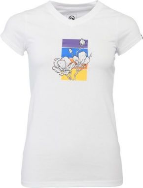 Northfinder MEAGAN Dámske tričko, biela, veľkosť