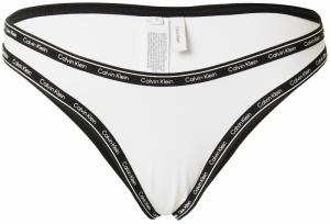 Calvin Klein Swimwear Bikinové nohavičky  čierna / biela