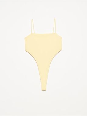 Dilvin Women's Yellow Bodysuit