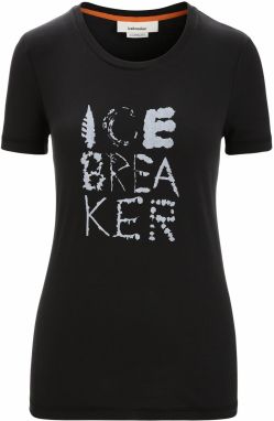 ICEBREAKER Funkčné tričko  pastelovo modrá / čierna