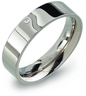 Boccia Titanium Snubný titánový prsteň 0147-02 50 mm