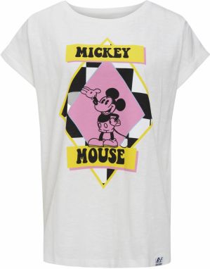 Recovered Tričko 'Mickey Mouse Pop Colour'  nebielená / žltá / fialová / čierna / biela