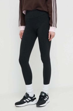 Legíny adidas Originals dámske, čierna farba, jednofarebné, IA6446