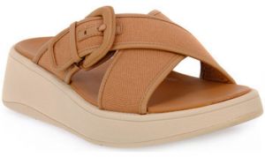 Šľapky FitFlop  F MODE BUCKLE CANVAS PLATFORM