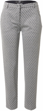 BRAX Plisované nohavice 'MARON'  sivá / čierna / biela