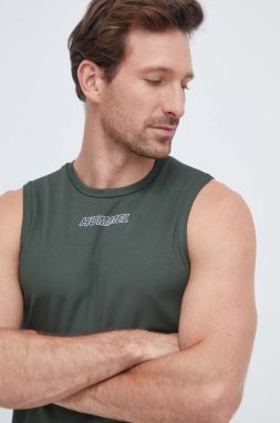 Tréningové tričko Hummel Flex zelená farba
