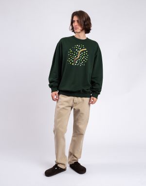 Forét Dioxide Sweatshirt DARK GREEN