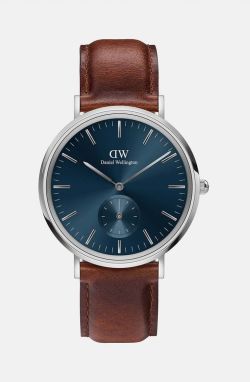 Hodinky Daniel Wellington pánsky, hnedá farba