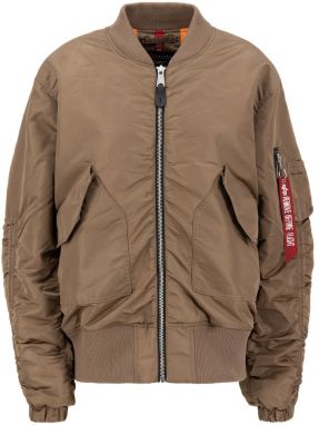 ALPHA INDUSTRIES Prechodná bunda  hnedá