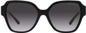 Slnečné okuliare Emporio Armani dámske, čierna farba
