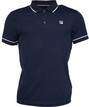 Fila POLO NEW COURT Dámske polo tričko, tmavo modrá, veľkosť