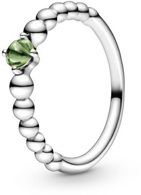 Pandora Strieborný prsteň pre ženy narodené v auguste 198867C10 52 mm