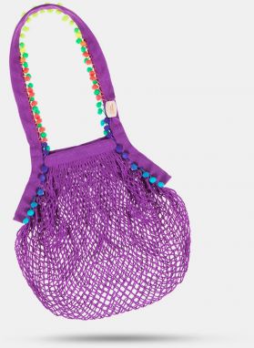 Fialová Česká síťovka Boho 25 l