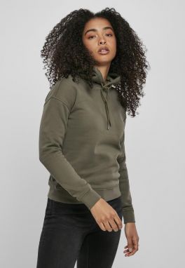 Women's Organic Olive Hooded Jacket