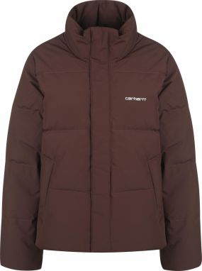 Carhartt WIP Zimná bunda 'Yanie'  hnedá / biela