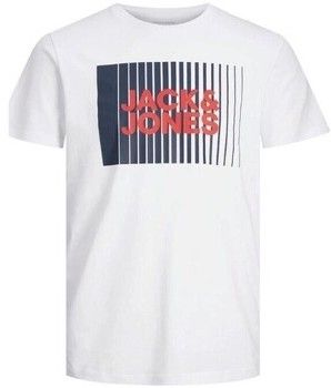 Tričká s krátkym rukávom Jack & Jones  12233999 ECORP LOGO TEE PLAY SS O NECK