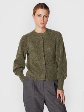 Moss Copenhagen Kardigán Maimee 17225 Hnedá Regular Fit