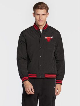 New Era Bundy bomber Chicago Bulls Logo 60284773 Čierna Regular Fit