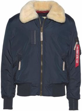 ALPHA INDUSTRIES Prechodná bunda 'Injector III'  béžová / námornícka modrá