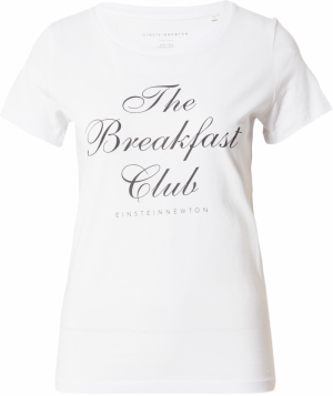 EINSTEIN & NEWTON Tričko 'Breakfast Club'  antracitová / šedobiela