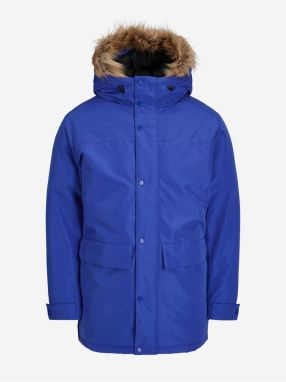 Blue Men's Winter Parka Jack & Jones Champ - Men