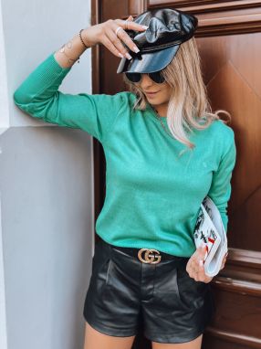 Classic women's sweater REGALIA green Dstreet